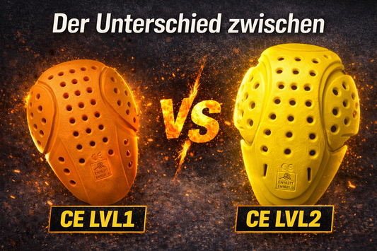 Der Unterschied bei Protektoren: CE Level 1 vs. Level 2