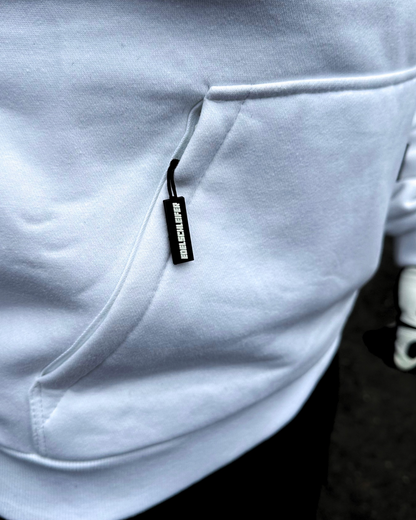 RideWithoutFear [Weiß] | Premium Protektor Hoodie